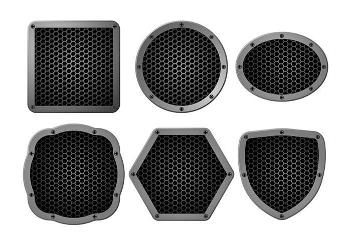 Speaker Grill Vector