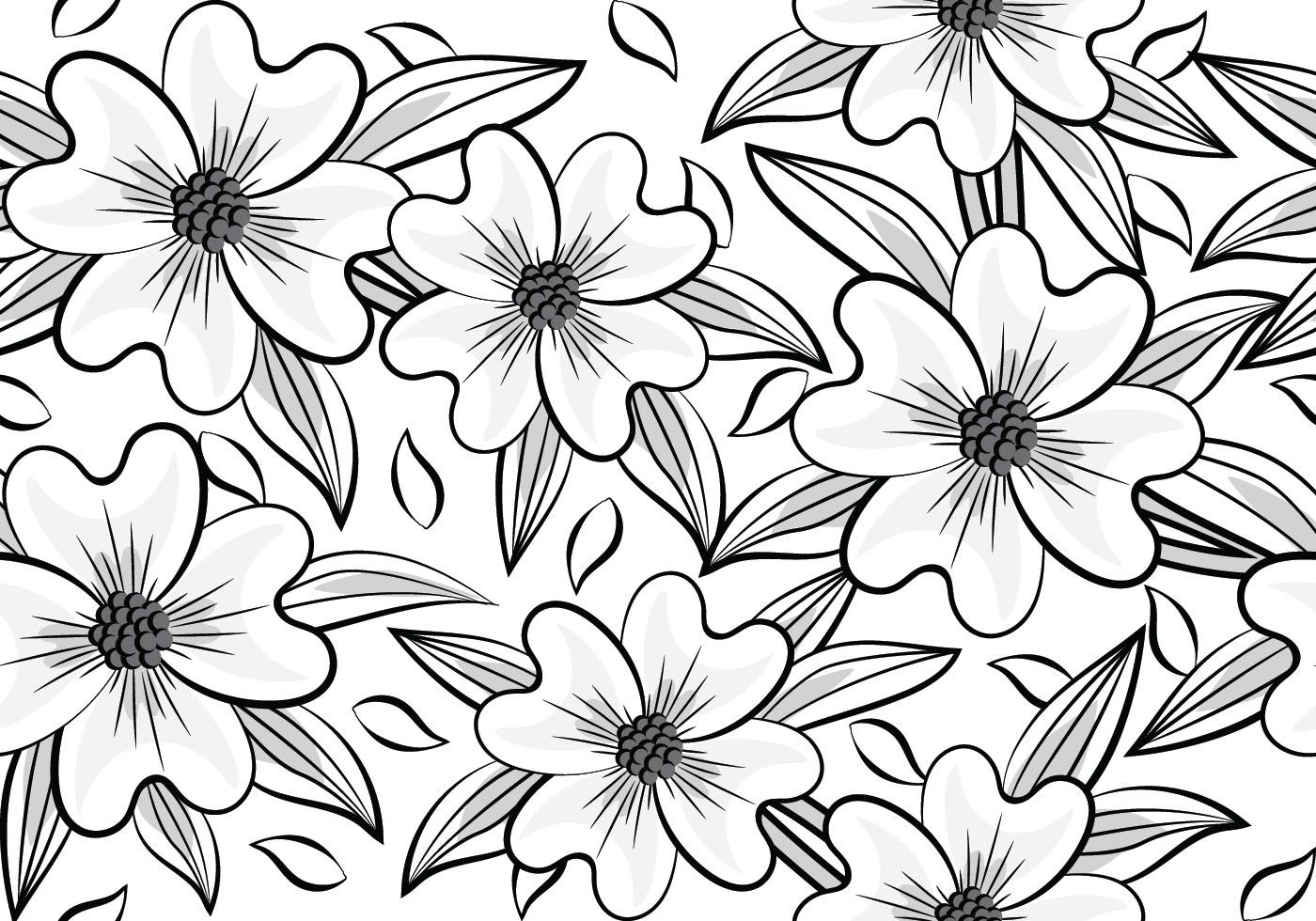 Flower Pattern SVG Free - 39+ Digital Download Flowers SVG - Free