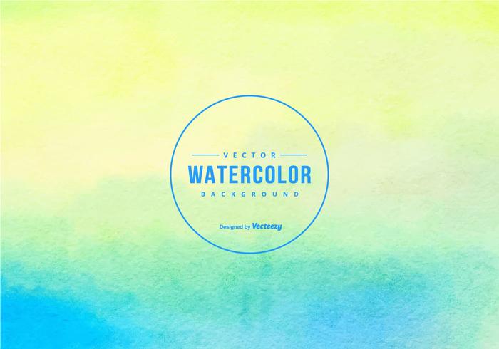 Beautiful Watercolor Vector Background 