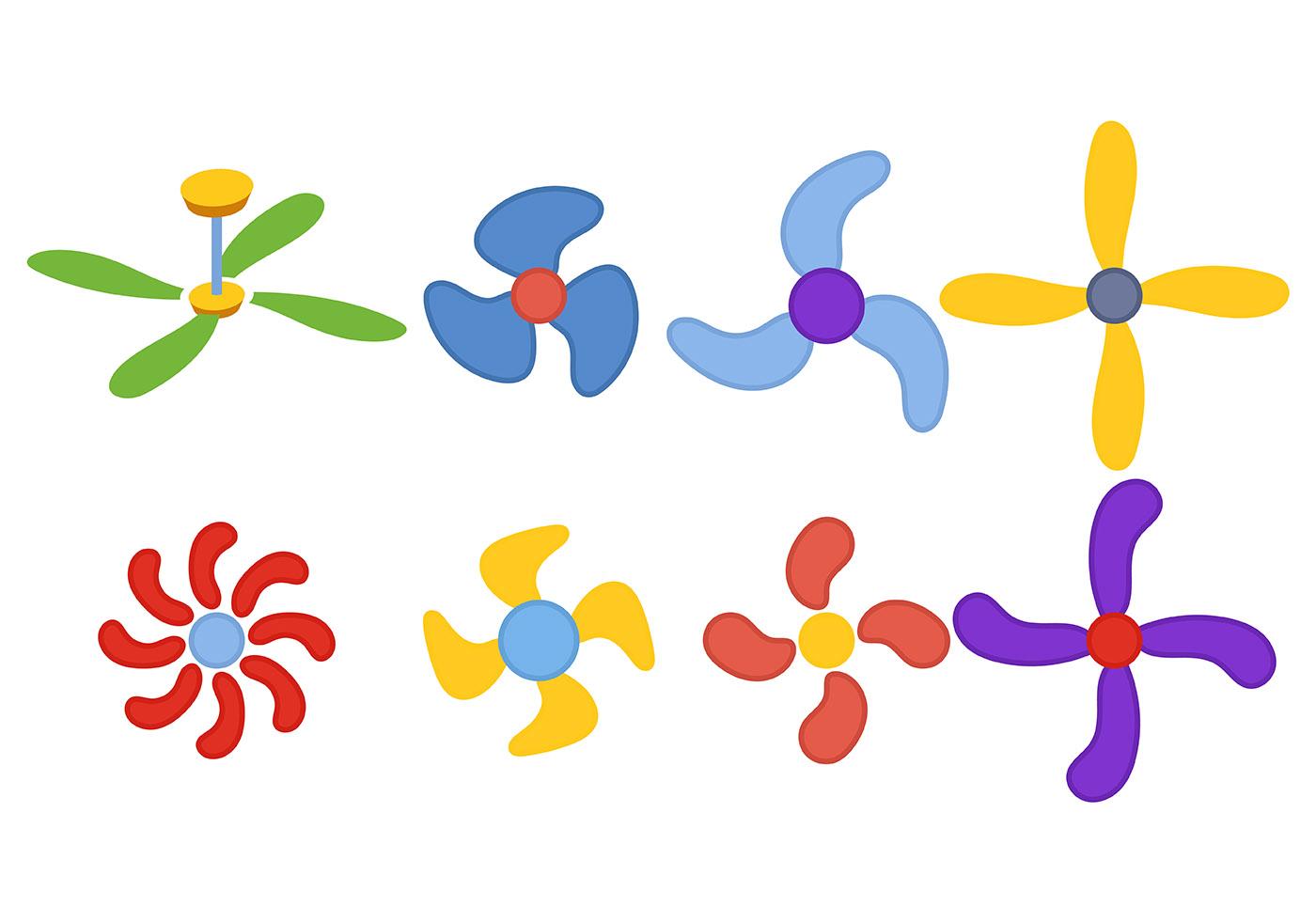 Ceiling Fan Vector Icon 158432 Vector Art at Vecteezy