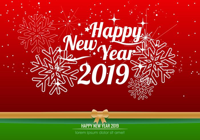 Happy New Year 2019 Background - Download Free Vector Art, Stock Graphics & Images