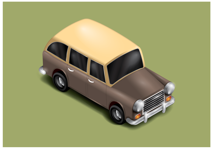 Free Station Wagon Vector