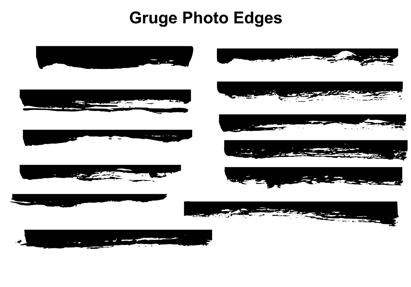 Photo Edges Vector 158611 Vector Art at Vecteezy