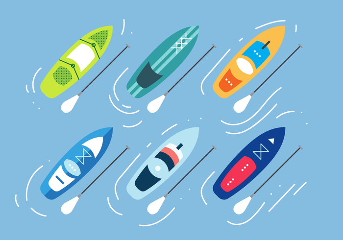 Paddle Board Vector