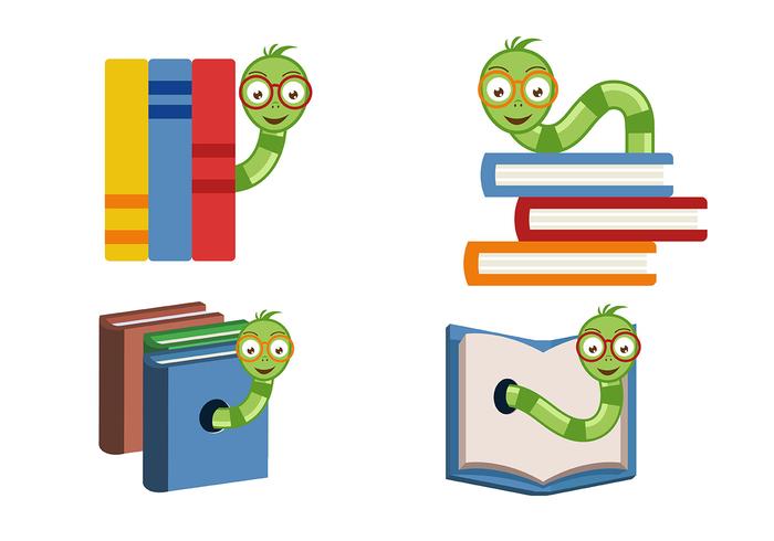 Bookworm Vectors 