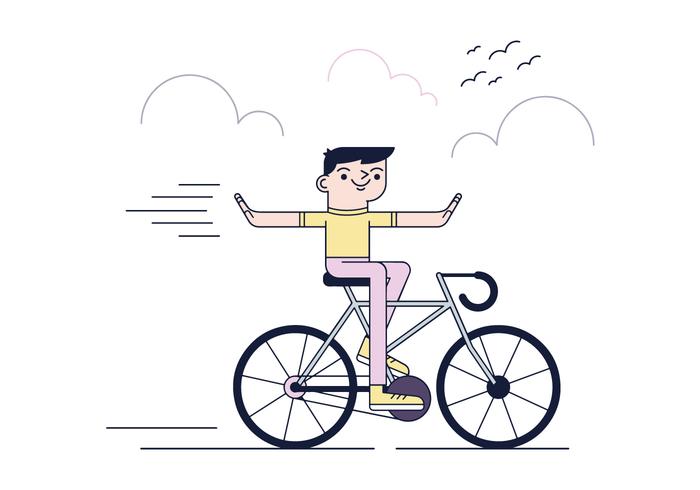 Free Bike Ride Vector