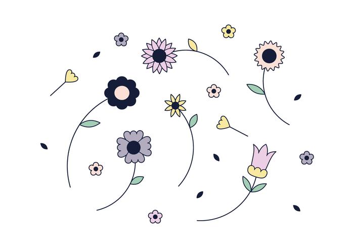 Vector de flores gratis