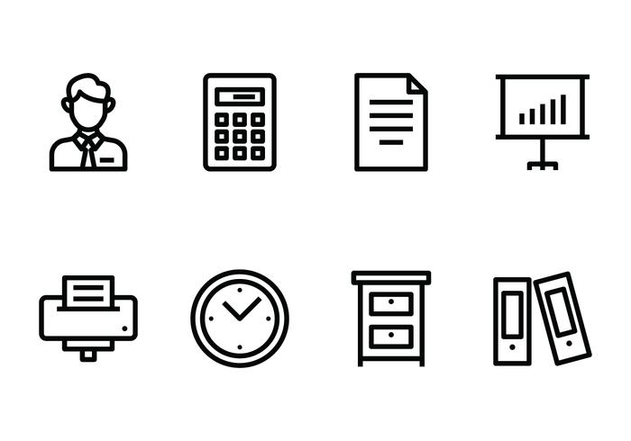 Office Account Icon vector