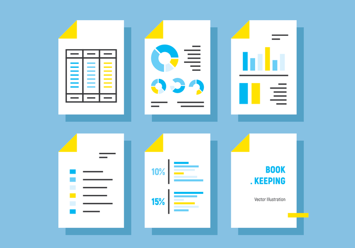 Bookkeeping Vector Illustration