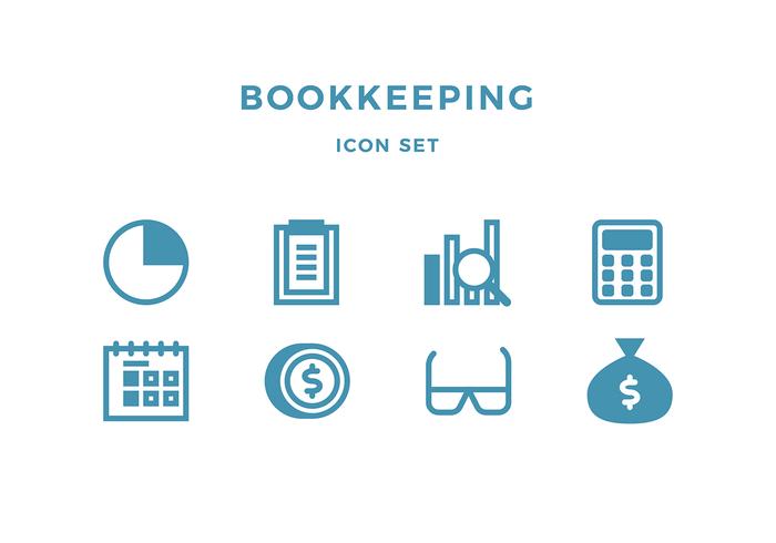 Bookkeeping Icon  vector