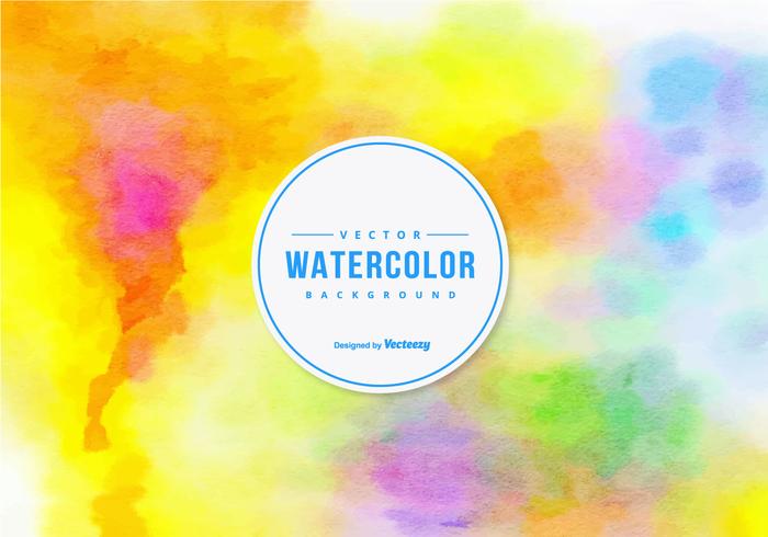 Colorful Watercolor Background vector