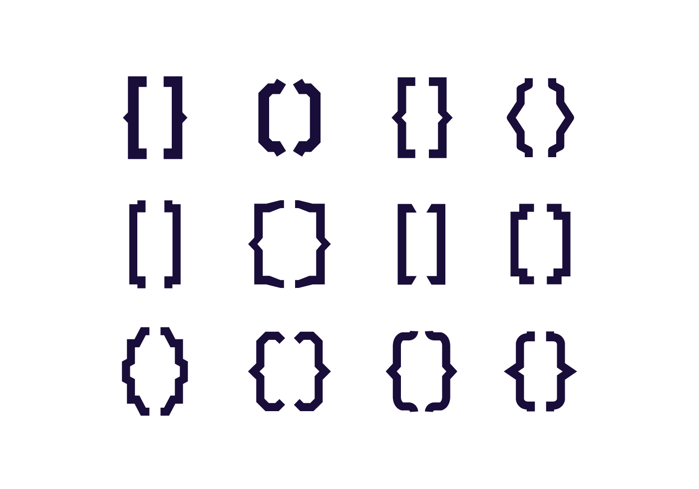 Free Bracket Vector 159026 Vector Art at Vecteezy