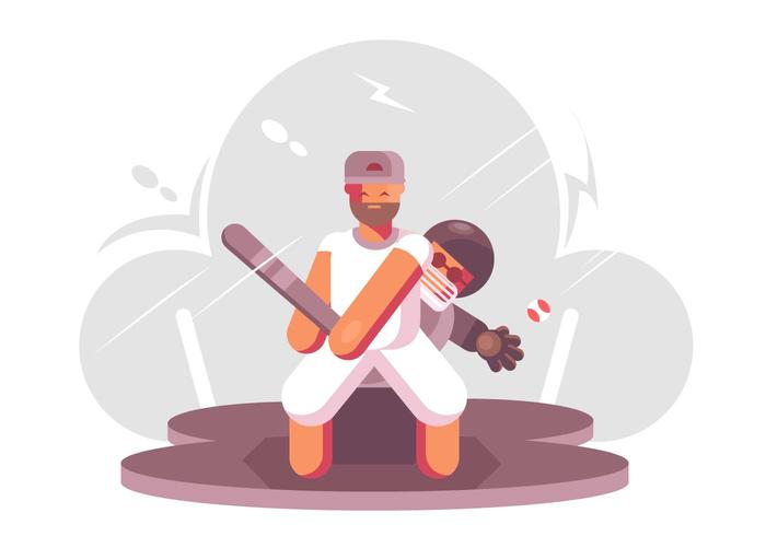 Vector de béisbol