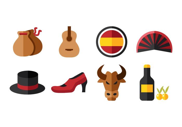 Spanish Symbols Vector
