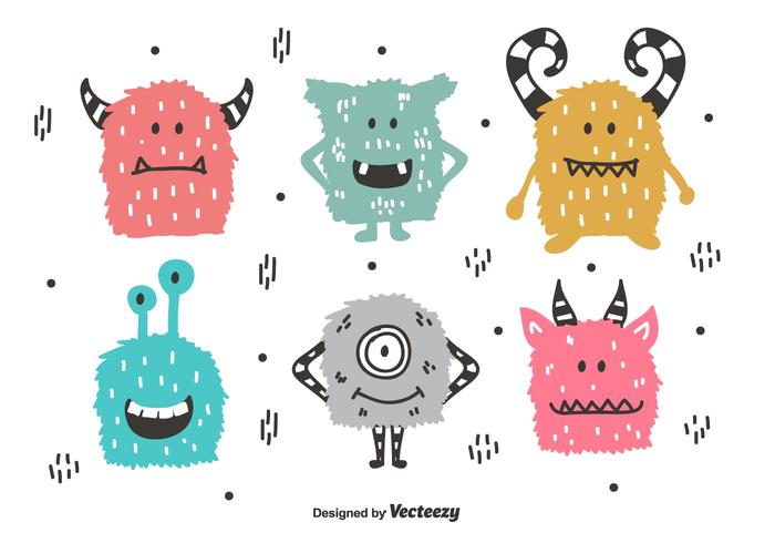 Monsters Vector Set