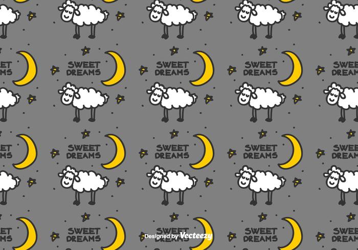 Bedtime Vector Pattern