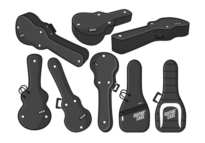 Guitarra Case Vector