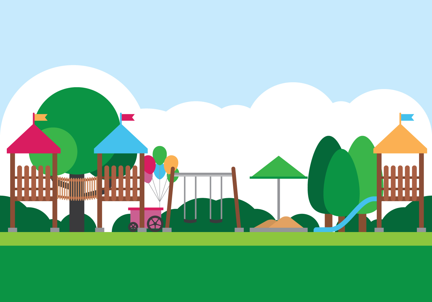Playground Vector Art Icons And Graphics For Free Download