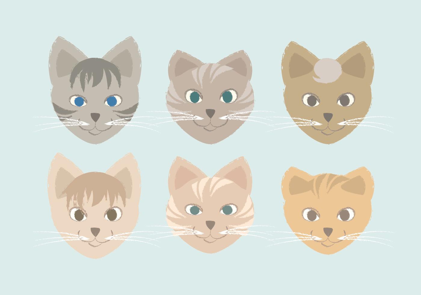 Vector Hand Drawn Cats 159227 Vector Art at Vecteezy