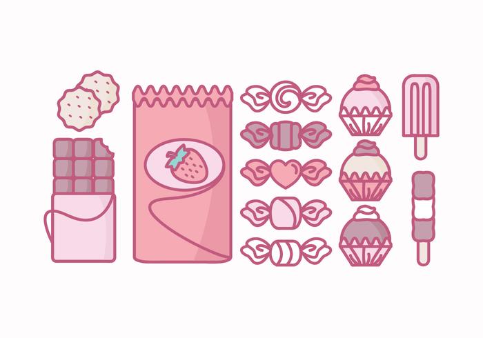 Vector Sweets Collection