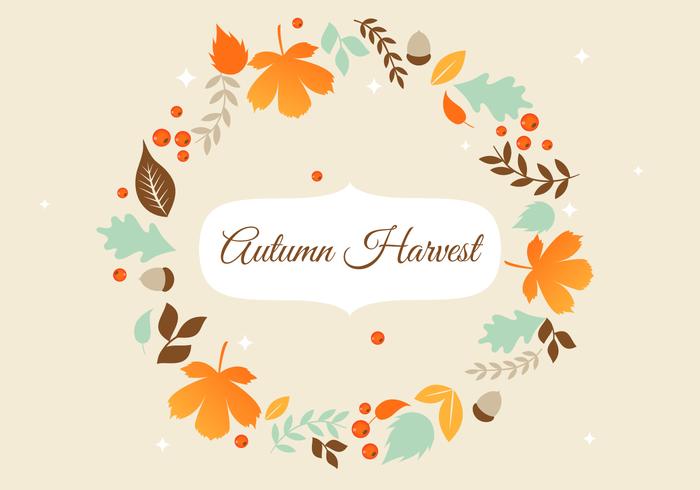 Free Autumn Vector Background