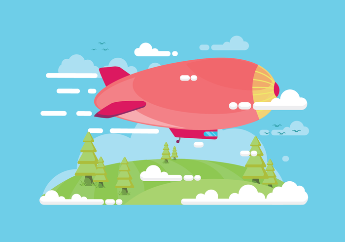 Free Dirigible Vector