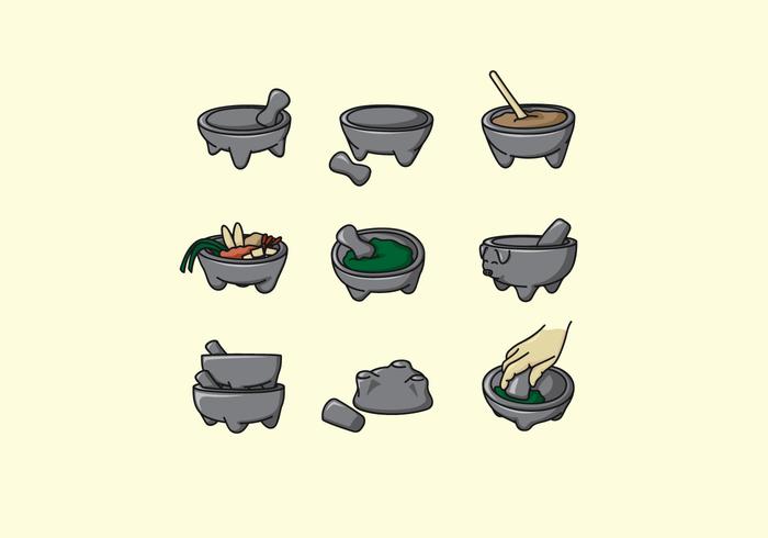 Molcajete Element Vector