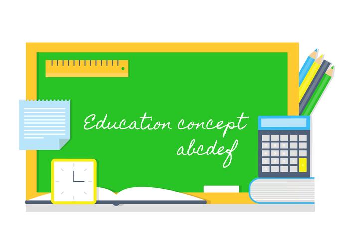Free Back To School Vector Background