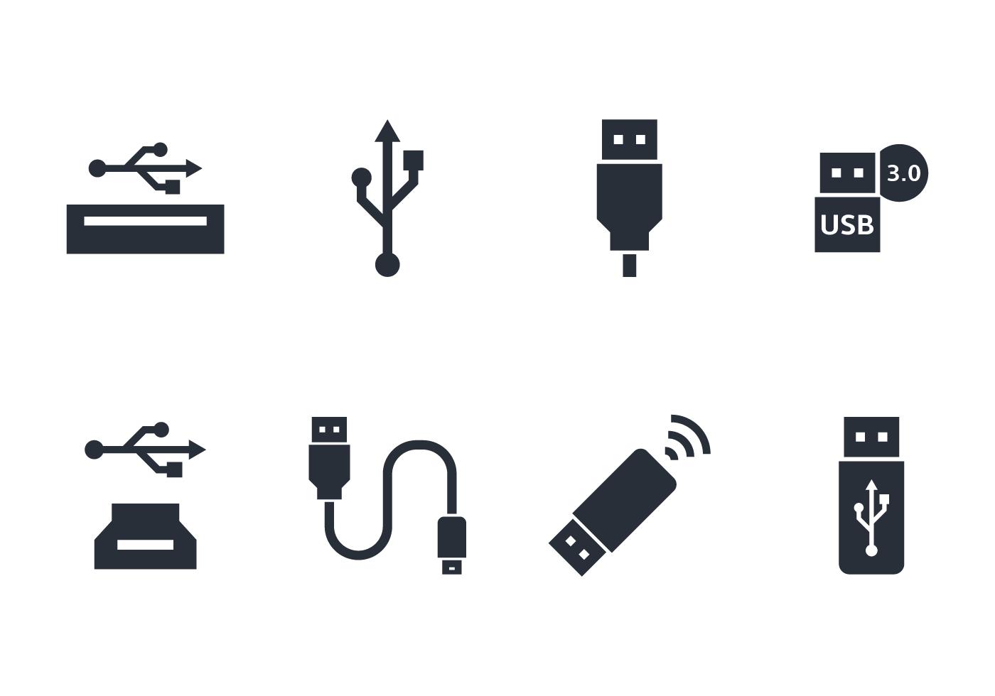 usb-icon-set-159550-vector-art-at-vecteezy