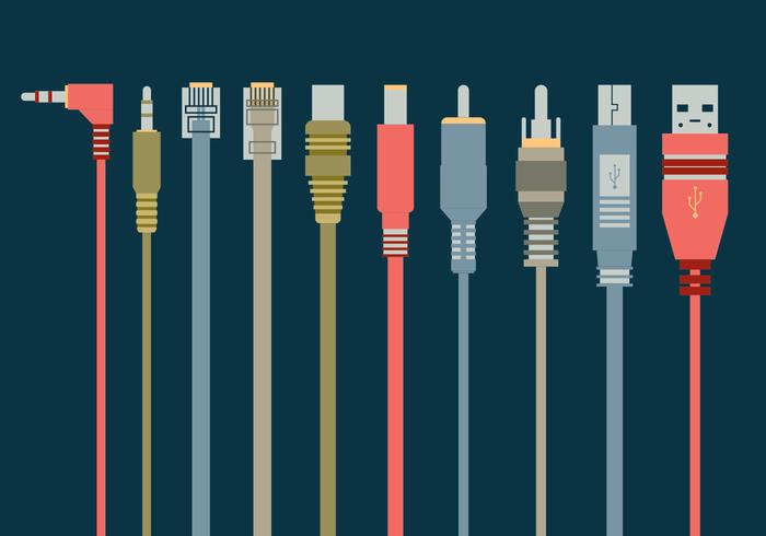 USB Port Icon vector