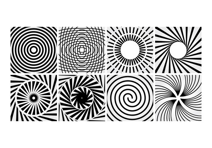 Spiral Lines Vector