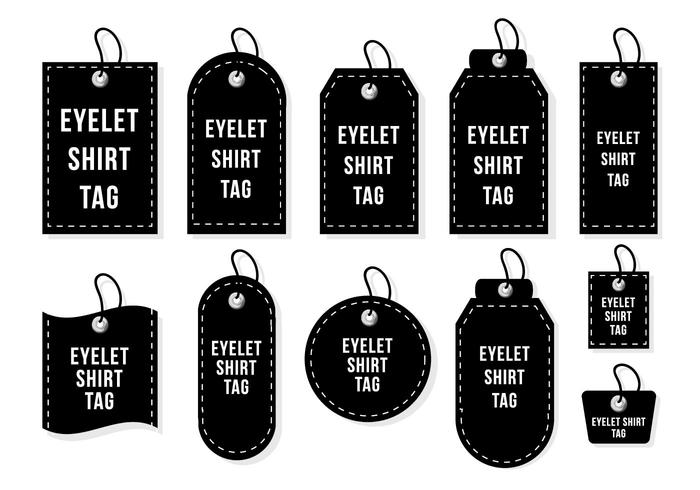 Eleyet Shirt  Tag Vector 