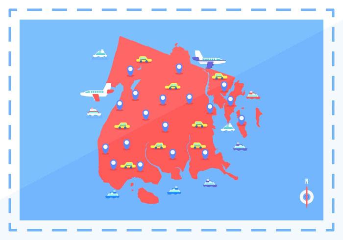 Free Outstanding Bronx City Vector