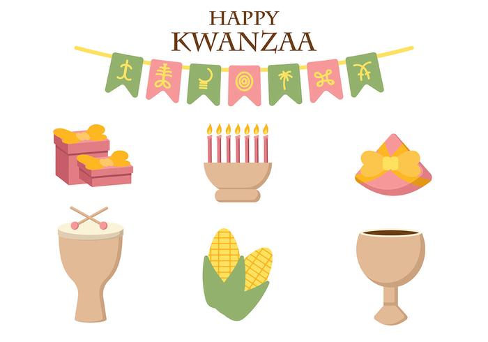 Icono de vector de Kwanzaa