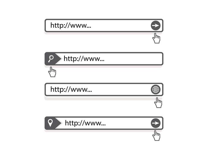 Address bar search engine vector