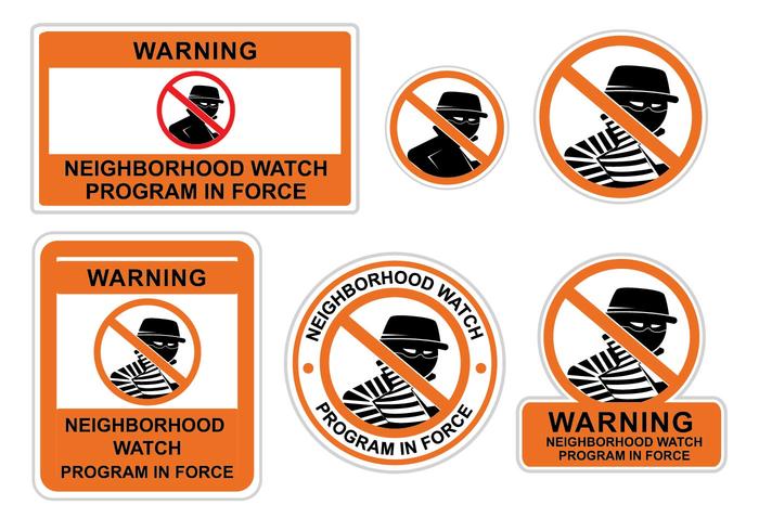 Nighborhood Watch Element vector