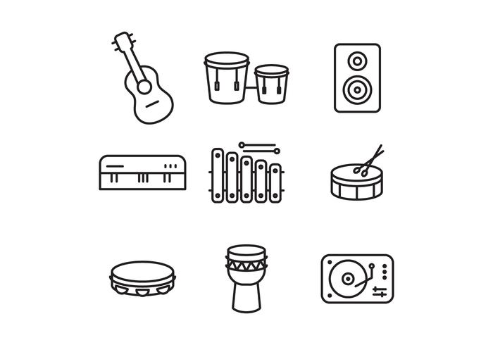 Instrument Icon Vectors