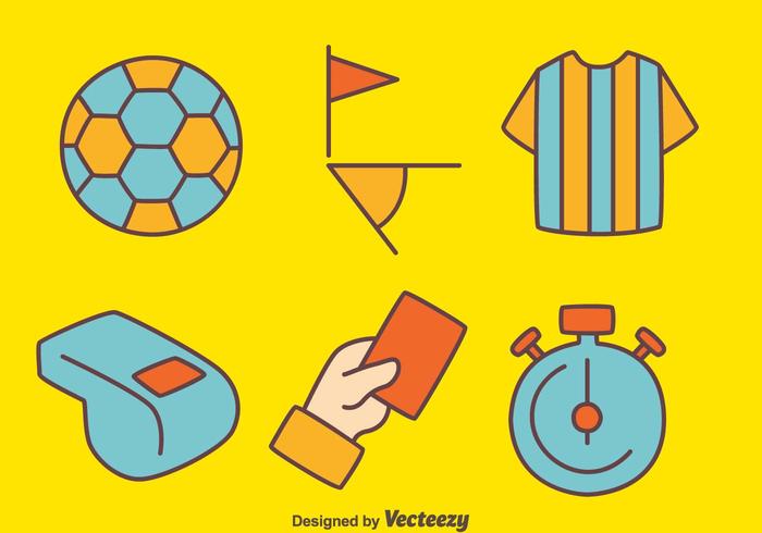 Soccer Umpire Element Vector