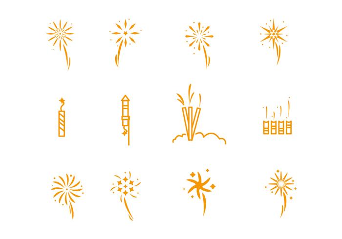 Firecracker Set vector