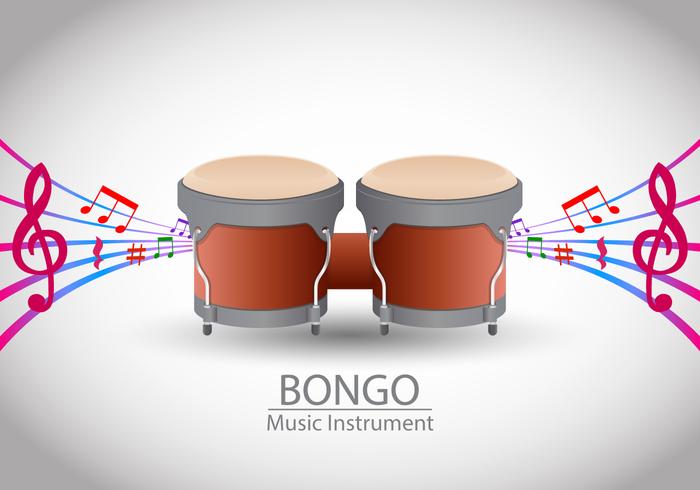 Bongo Music vectorial vector