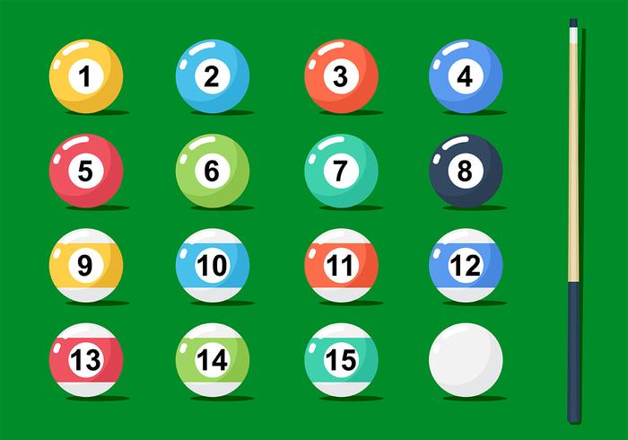 Billiards Ball Vector