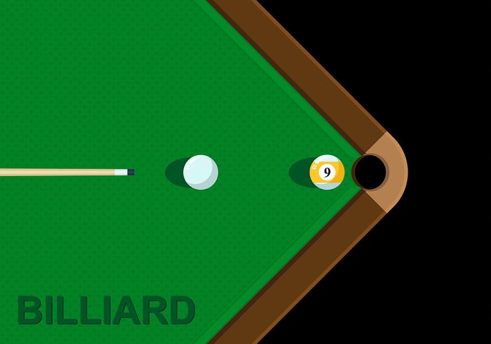 Billiards Background Vector