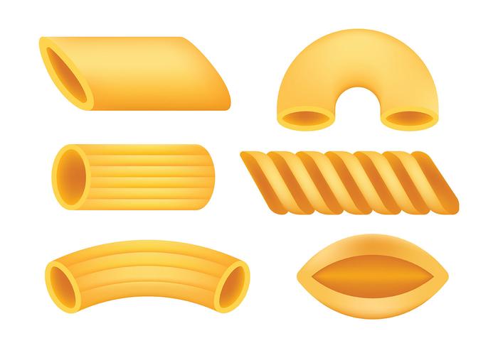 Macaroni Vector Icons