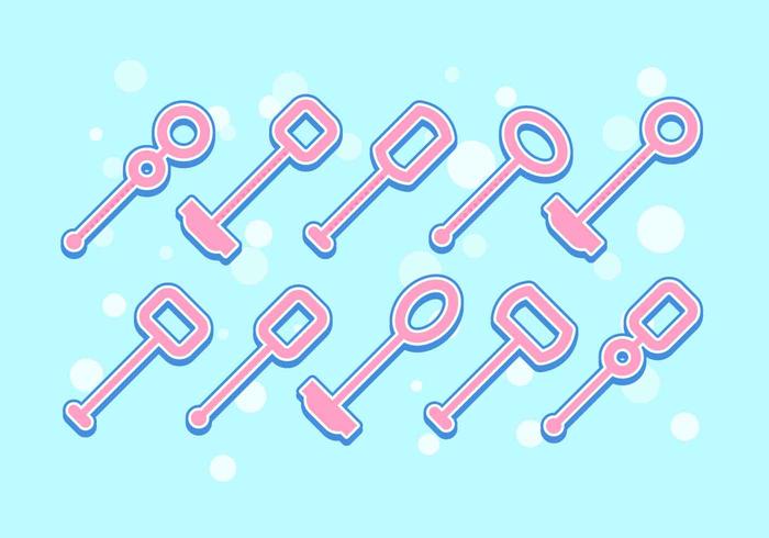 Free Unique Bubble Blower Vectors