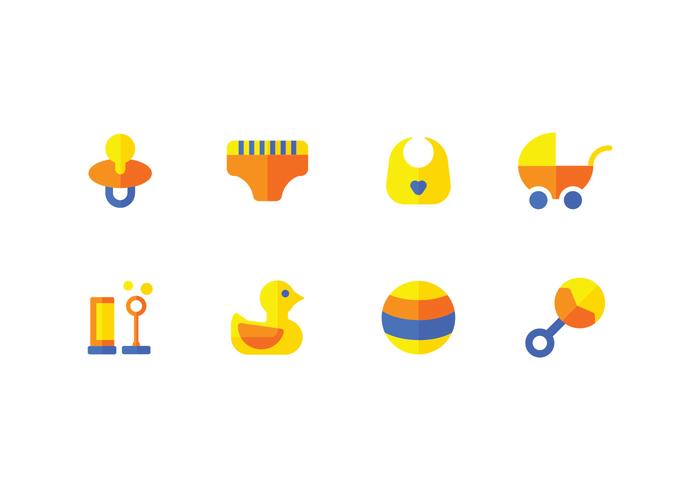 Baby vector icons