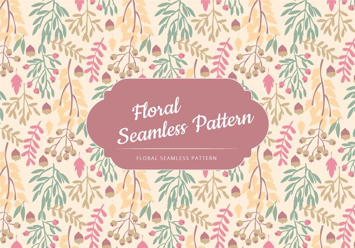Vector Autumn Leaves Pattern