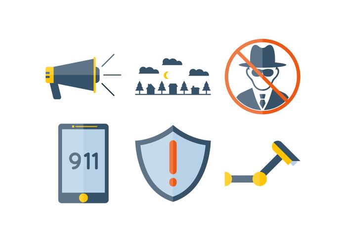 Free Outstanding Neighborhood Watch Vector