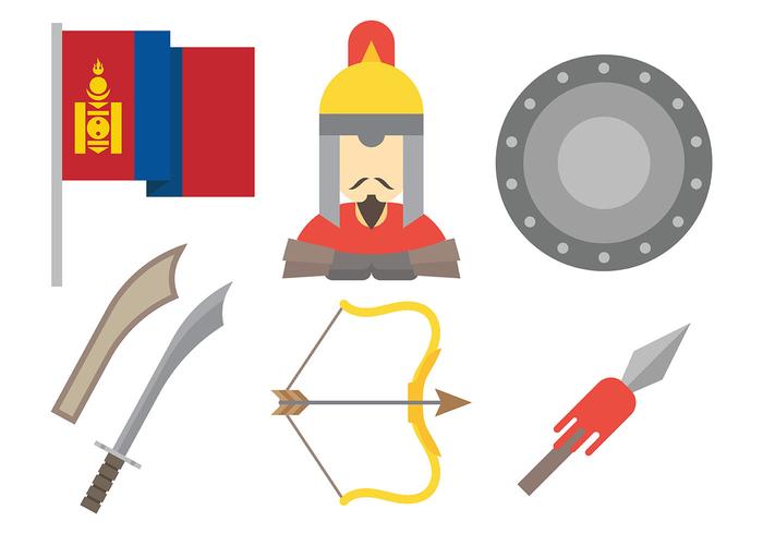 Mongol Vector Icons