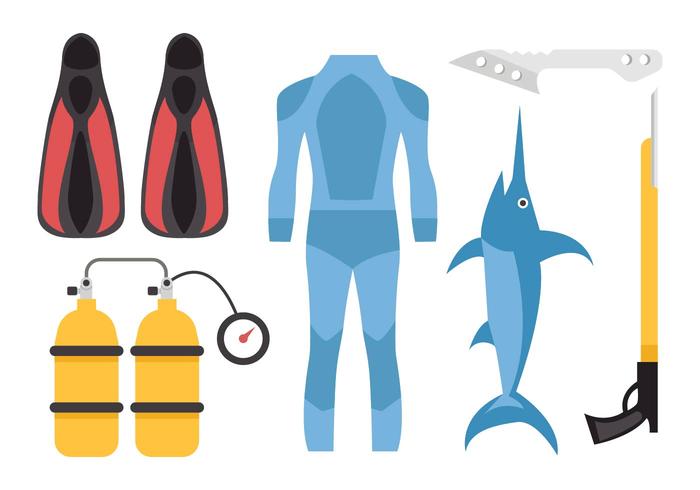 Free Spearfishing Vector