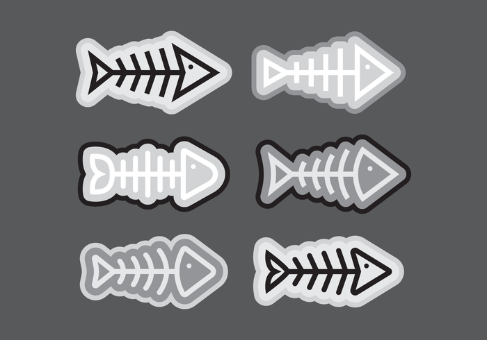 Fishbone Collection vector